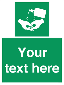 Custom Safe Condition Hand sanitiser